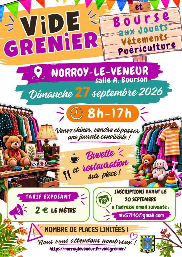 thumbnail of AFFICHE A3 VIDE GRENIER 2026
